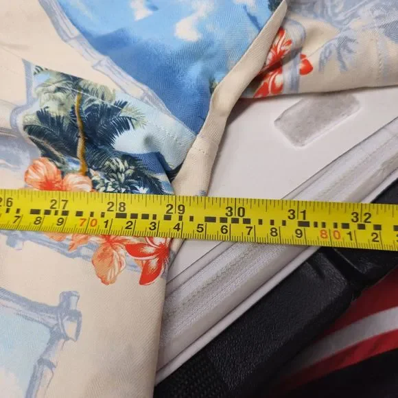 NWT Tommy Bahama Shirt Hawaiian 100% Silk Vacation Cruise 3XL Wish You Were Here